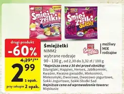 Intermarche Cukierki Śmiejżelki Nimm2 wybrane rodzaje oferta