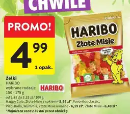 Intermarche Żelki Haribo wybrane rodzaje oferta