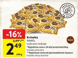 Intermarche Cukierki Krówka Wawel wybrane rodzaje oferta