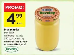 Intermarche Musztarda Develey różne rodzaje oferta
