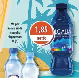DUO-TES Maspex Alcalia Woda Mineralna niegazowana oferta