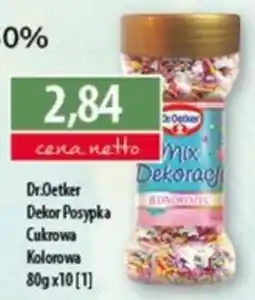 DUO-TES Dr.Oetker Dekor Posypka Cukrowa Kolorowa oferta