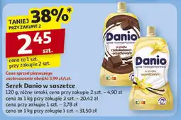 Auchan Serek Danio w saszetce oferta