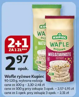 Auchan Wafle ryżowe Kupiec oferta