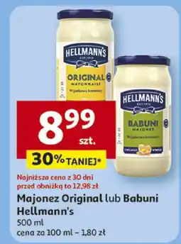 Auchan Majonez Hellmann's Babuni oferta