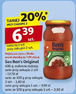 Auchan Sos pomidorowy Ben's Original oferta