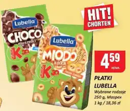 Chorten Płatki Lubella różne rodzaje oferta