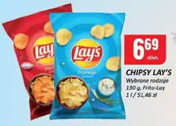 Chorten Chipsy Lay's różne rodzaje Frito-Lay oferta