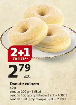 Auchan Donut z cukrem Auchan oferta