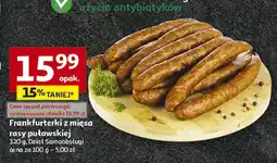 Auchan Frankfurterki z mięsa rasy puławskiej Auchan oferta