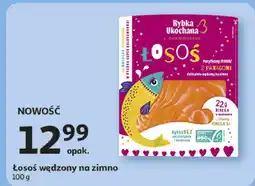 Auchan Łosoś wędzony na zimno Rybka Ukochana oferta
