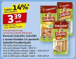 Auchan Parówki Sokoliki Sokołów oferta