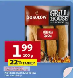 Auchan Kiełbasa śląska Sokołów oferta