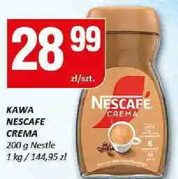 Chorten Kawa rozpuszczalna Nescafe Crema Nestle oferta