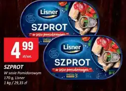 Chorten Szprot w sosie pomidorowym Lisner oferta