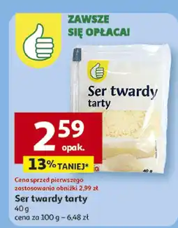 Auchan Ser twardy tarty Auchan oferta