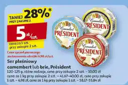 Auchan Ser pleśniowy camembert Président oferta