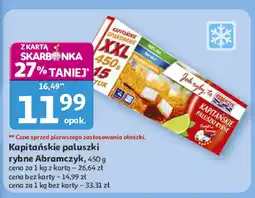 Auchan Paluszki rybne Kapitańskie Auchan oferta