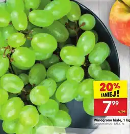 Twój Market Winogrono białe Twój Market oferta