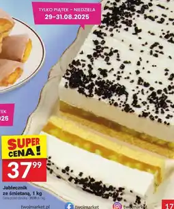 Twój Market Jabłecznik ze śmietaną Białecki oferta