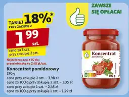 Auchan Koncentrat pomidorowy Auchan oferta