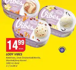 Chorten Lody Vibes bakaliowe/śmietankowe&wanilia/wanilia&słony karmel Koral oferta