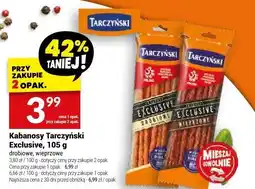 Twój Market Kabanosy Exclusive Tarczyński oferta