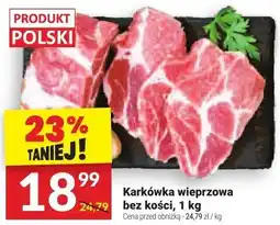 Twój Market Karkówka wieprzowa bez kości Twój Market oferta