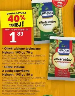 Twój Market Oliwki zielone z pastą paprykową Helcom oferta