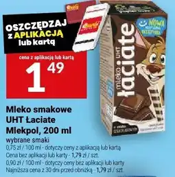 Twój Market Mleko smakowe UHT Laciate oferta