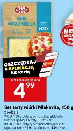 Twój Market Ser mozzarella tarty Mlekovita oferta