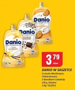Chorten Serek Danio w saszetce z kawałkami czekolady Danone oferta