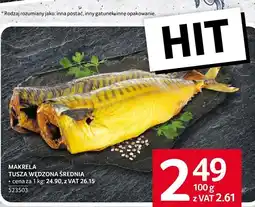Selgros Makrela tusza wędzona średnia Selgros oferta