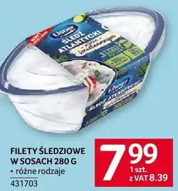 Selgros Filety śledziowe w sosach Selgros oferta