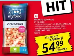 Selgros Krewetki gotowane MyFood oferta