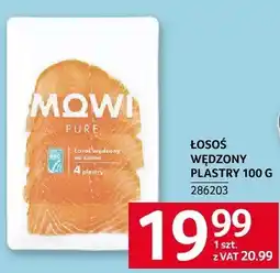 Selgros Łosoś wędzony plastry Mowi oferta
