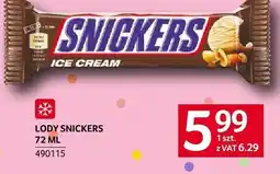 Selgros Lody snickers oferta