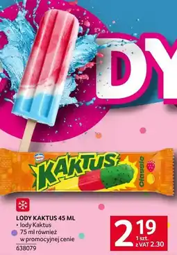 Selgros Lody kaktus oferta