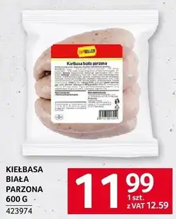 Selgros Kiełbasa biała parzona Topseller oferta
