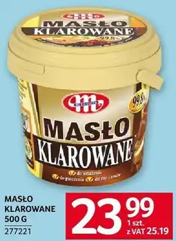 Selgros Masło klarowane Mlekovita oferta