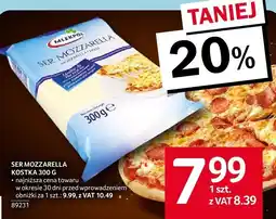 Selgros Ser mozzarella kostka Mlekpol oferta