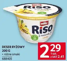 Selgros Deser ryżowy Riso oferta