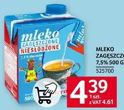 Selgros Mleko zagęszczone 7,5% Topseller oferta