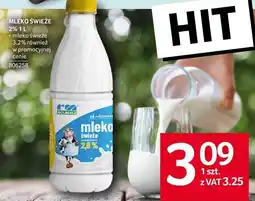 Selgros Mleko świeże 2% Selgros oferta