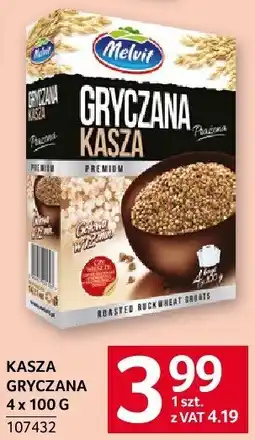Selgros Kasza gryczana Melvit oferta