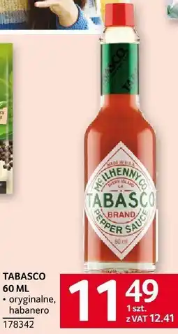 Selgros Sos Tabasco habanero oferta