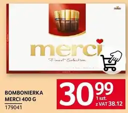 Selgros Bombonierka Merci 400g oferta
