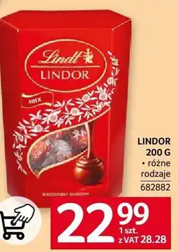 Selgros Czekolada Lindt Lindor 200g oferta