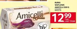 Selgros Rurki waflowe Amicelli oferta