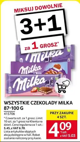 Selgros Czekolada Milka oferta